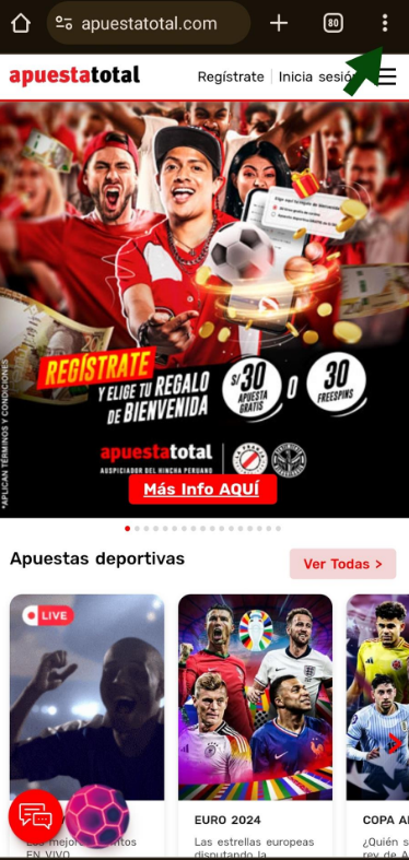 Apuesta Total App Guía Imagen 1