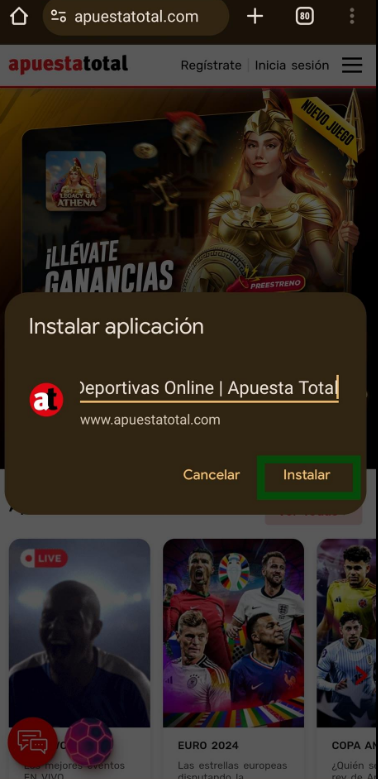 Apuesta Total App Guía Imagen 3